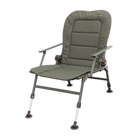 Рыболовное кресло карповое SPRO STRATEGY RECL DEWDROP WIDE SEAT+ARMREST (006522-00005)