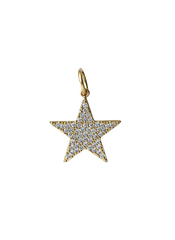 Подвеска Звезда с инкрустацией 25 мм