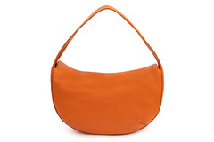 Сумка хобо MOON L апельсинового цвета флотер