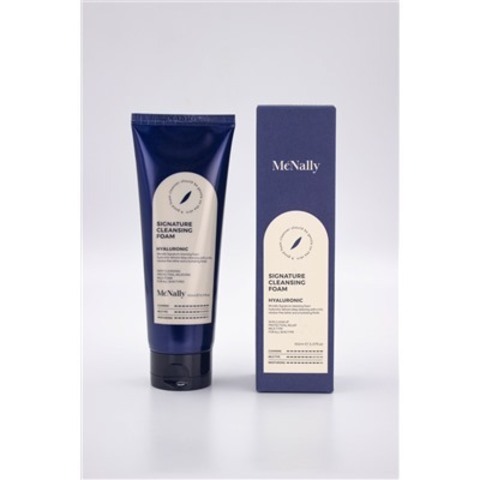 MCNALLY Пенка для умывания с гиалуроновой кислотой SIGNATURE CLEANSING FOAM HYALURONIC, 150 мл