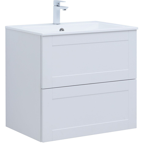 Aquanet 323181 Тумба с раковиной Терра 70 цв.белый матовый (323181)