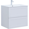 Aquanet 323181 Тумба с раковиной Терра 70 цв.белый матовый (323181)