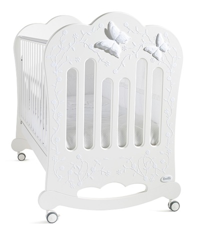 Детская кроватка "CHARME" (BIANCO/WHITE (белая))