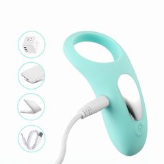 Кольцо на пенис с вибрацией и дистанционном управлении Vibrating Cock Ring - 