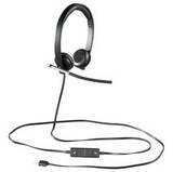 Гарнитура Logitech H650E Stereo (USB, накладные, микрофон, черный) RTL