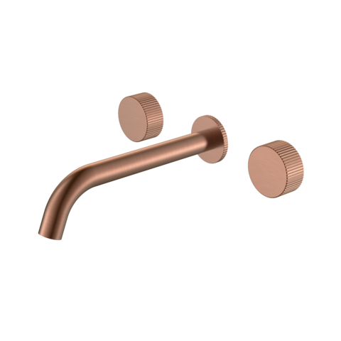 Boheme 152-2-CB.3 Смеситель из стены STICK LINEA на 3 отв. COPPER BRUSHED
