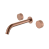 Boheme 152-2-CB.3 Смеситель из стены STICK LINEA на 3 отв. COPPER BRUSHED