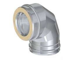 Сэндвич-отвод 90 Ф100(430/0,5)х200(430/0,5) (Коракс)