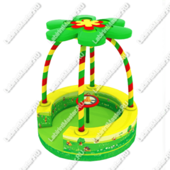 Электрическая карусель детская 4KIDS "Волшебный цветок"