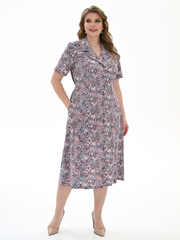 4536 Халат на пуговицах