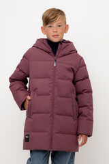 пальто  для мальчика  ВК 34070/2 УЗГ (122-158)