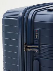 Чемодан полипропилен MIRONPAN Морской синий (XL) 78х52х33(+3)см/4,4 кг/120 л1