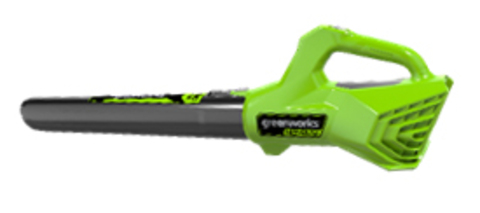 Воздуходувка Greenworks G24AB 24V (145 км/ч) аккумуляторная, без АКБ и ЗУ