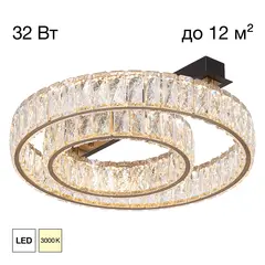 Потолочная светодиодная люстра Citilux Palant CL325152