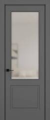 Дверь 02V HARMONY Матовый Темно-серый