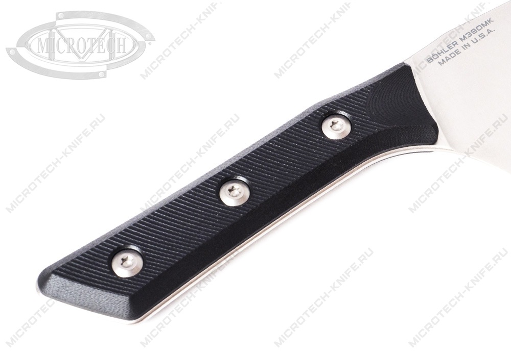 Нож Microtech Kitchen Santoku G-10 3200-10BK Black