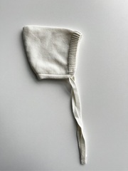 6197-02 Чепчик вязаный (экрю)