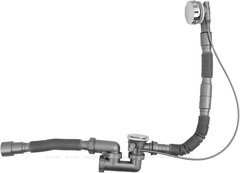 Aquanet 339430 Слив-перелив п/а для ванны 80 см с накладкой из ABS-пластика round, хром, Aquanet (339430) фото