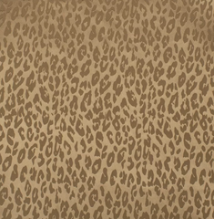 Атлас жаккард "Моар" леопард, 100 г/м2, ш. 150 см, св. коричневый