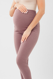 Леггинсы для беременных 14324 темно-коричневый