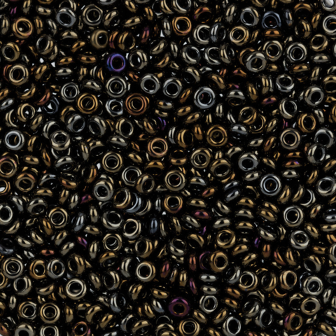 Бисер TOHO, Demi Round, цвет темно-бронзовый (0083), размер 11 (2.2мм),  5 г