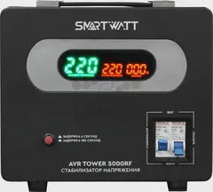 Стабилизатор напряжения Smartwatt AVR Tower 5000RF 5000ВА черный — фото 2
