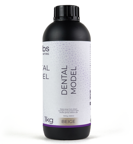 Фотополимерная смола HARZ Labs Dental Model Beige, бежевый (1 кг)