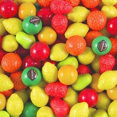 Фигурная жевательная резинка "Тропический коктейль" 23 мм 930 штук