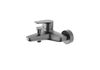 Aquatek AQ1140BGM AQ1140BGM БЕТТА смеситель для ванны, шлиф. черный хром