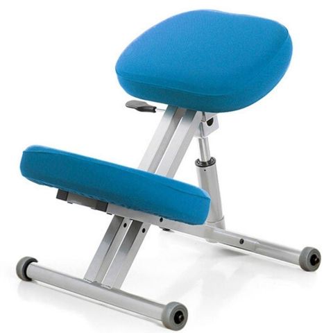 Стул коленный Smartstool KM01L с газлифтом голубой