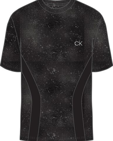 Футболка теннисная Calvin Klein WO SS T-shirt - black