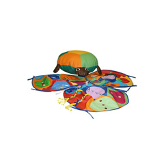 Игрушка напольная дидактическая «Черепашка со сменными чехлами» (3 шт.)