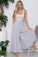 Брюки Камелия (белые полоска) Б10678 LT Collection