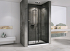 Abber Sonnenstrand AG07120B Душевая дверь, цвет: чёрный