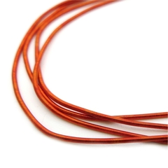 Канитель мягкая, гладкая, KAN/MK, 1,3 мм, матовая, яркая медь