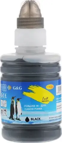 Чернила G&G GG-GI-41BK черный 140мл для Canon PIXMA G1420/G1430/G2420/G2430/G2460/G3420