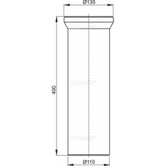 A91-400 Насадка для унитаза 400 мм