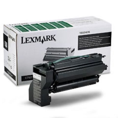 Картридж для принтеров Lexmark C752, C762 черный (black). Ресурс 15000 стр (15G042K)