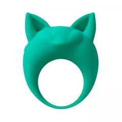 Зеленое эрекционное кольцо Lemur Remi - 