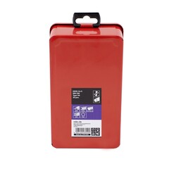 Набор сверл по металлу 1-13мм 25шт DIN338 HSSE-Co5 130° (мет. кейс) Ruko 215215(K)