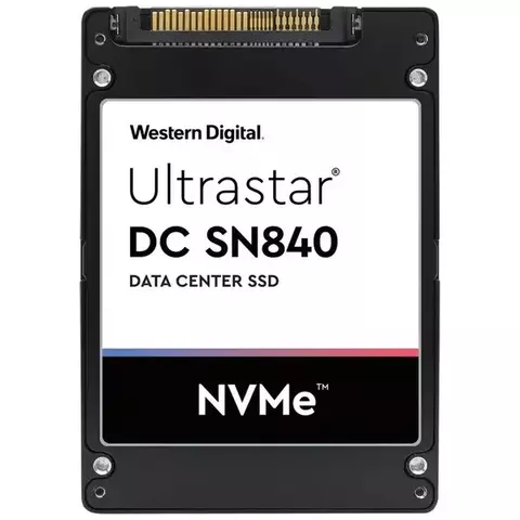 Диск SSD WD 3200GB Ultrastar DC SN840 SFF-15 TLC BICS4 PCIe NVMe RI-3DW/D SE