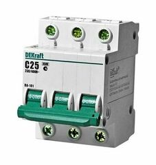 12093 Авт.выкл. 3п 32А-С ВА103 DEKraft