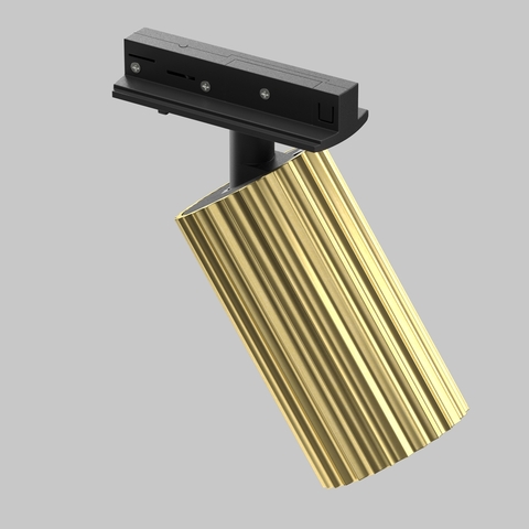 Однофазный трековый светильник Maytoni Calipso TR218-1-GU10-BS