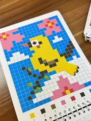 Пиксельная раскраска 