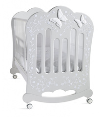 Детская кроватка "CHARME" (BIANCO/WHITE (белая))