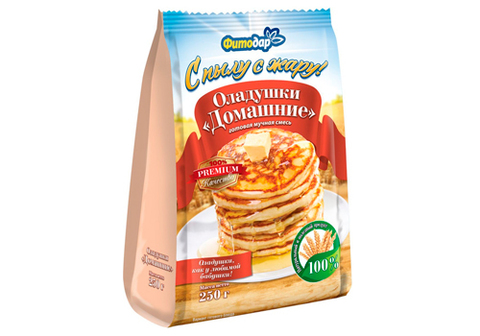 Оладушки "Домашние" готовая смесь Фитодар, 250г