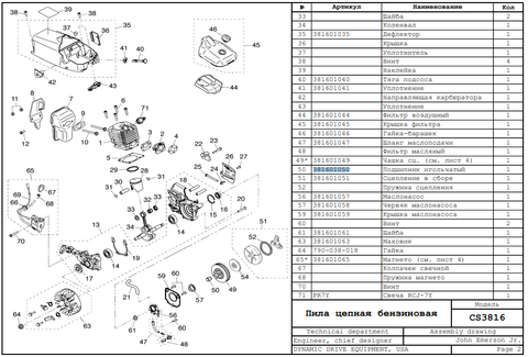 Подшипник игольчатый чашки сцепления DDE CS3816