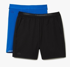 Шорты теннисные Lacoste Men's SPORT Built-In Liner 3-in-1 Shorts - black/blue