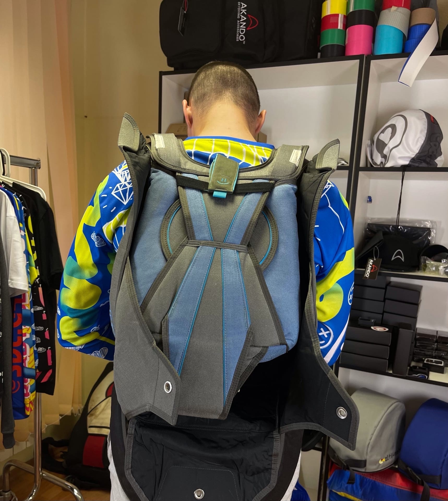 б/у ранец Javelin Odyssey altimeter парашютное снаряжение