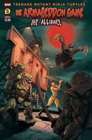 Teenage Mutant Ninja Turtles Armageddon Game The Alliance #5 (Cover B)